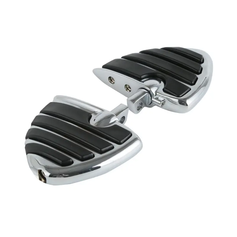 

Motorcycle Mount-Style Wing Style Foot Rests FootPegs For Harley Touring Electra Glide Softail FLS FXCW FLSS FLHS V-Rod