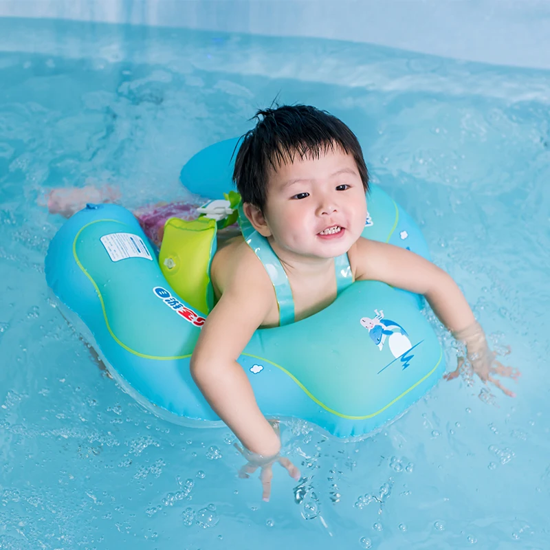 Baby Swimming Ring Inflatable Infant Armpit Floating Kids Swim Pool Accessories Circle Bathing Inflatable Double Raft Rings Toy