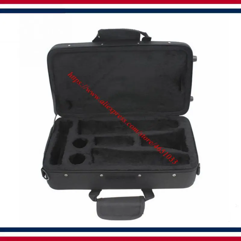 

Black Foam Padded Thicken Oxford Cloth Sotrage Bag Clarinet Box Case with Handle Strap Clarinet Protection Accessories