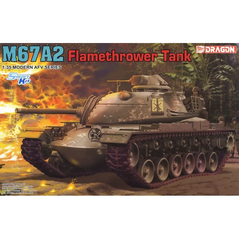 

Набор для сбора огнемет DRAGON 3584 1/35 M67A2