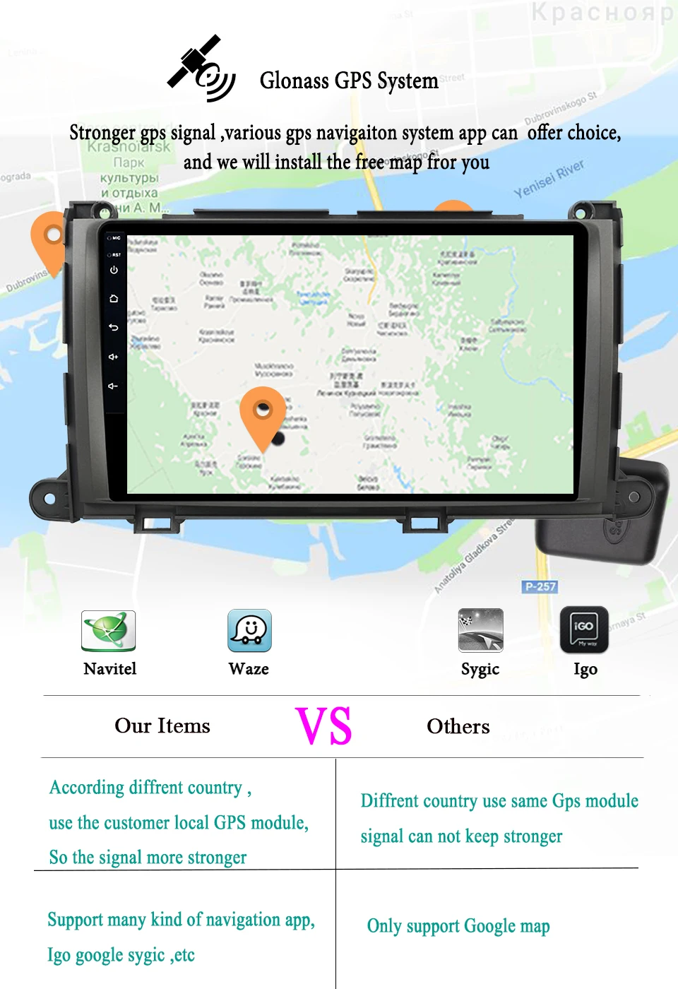 Best 9 inch Android 9.1 Octa Core 4G 64G Car dvd video Player For Toyota Sienna XL30 2013 2015 2017 GPS Navigation tape recorder 4G 8 Best 9 inch Android 9.1 Octa Core 4G 64G Car dvd video Player For Toyota Sienna XL30 2013 2015 2017 GPS Navigation tape recorder 4G 8