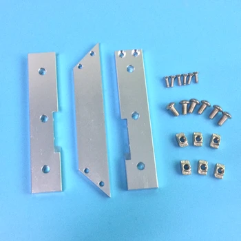 

2020 Aluminum Profile Center Intermediate Bracket Backplane Tronxy V-sloa Accessories 3D Printer Accessories