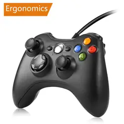 Геймпад для xbox 360 проводной контроллер для xbox 360 Controle проводной джойстик для xbox 360 игровой контроллер геймпад Joypad геймпад джойстик приставка