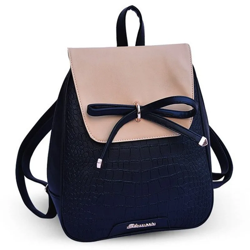 

New Hot Leather Backpack Famous Brands Backpacks For Teenage Girls Good Quality Women Backpack School Backpack WZ106