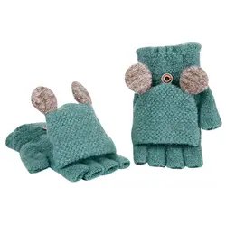 Womail стильные и удобные обувь для девочек для женщин дамы руки наручные теплые зимние без пальцев утолщаются крутые перчатки варежки M301224