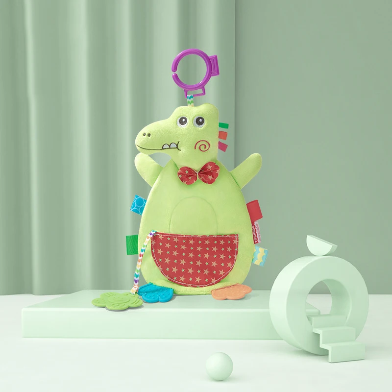 Новорожденные игрушки для малышей от 0 до 12 месяцев, мягкое плюшевая игрушка по мотивам мультфильма, милое детское спокойное кольцо