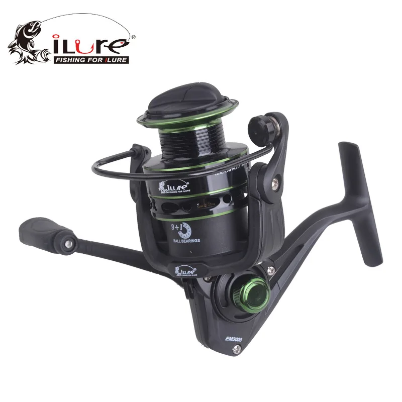 

iLure bearings spinning reel roll reel Em1000-3000 5.2: 1 10BB Upgrading Carbon Fiber Drag Fishing Spinning Reel Pesca