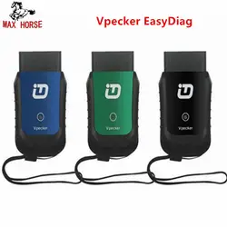 Новейший vpecker EasyDiag V10.4 Wifi Multilanguage OBDII автомобиля инструмент диагностики Полный системы автоматического сканер для Америки, Европы, Азии