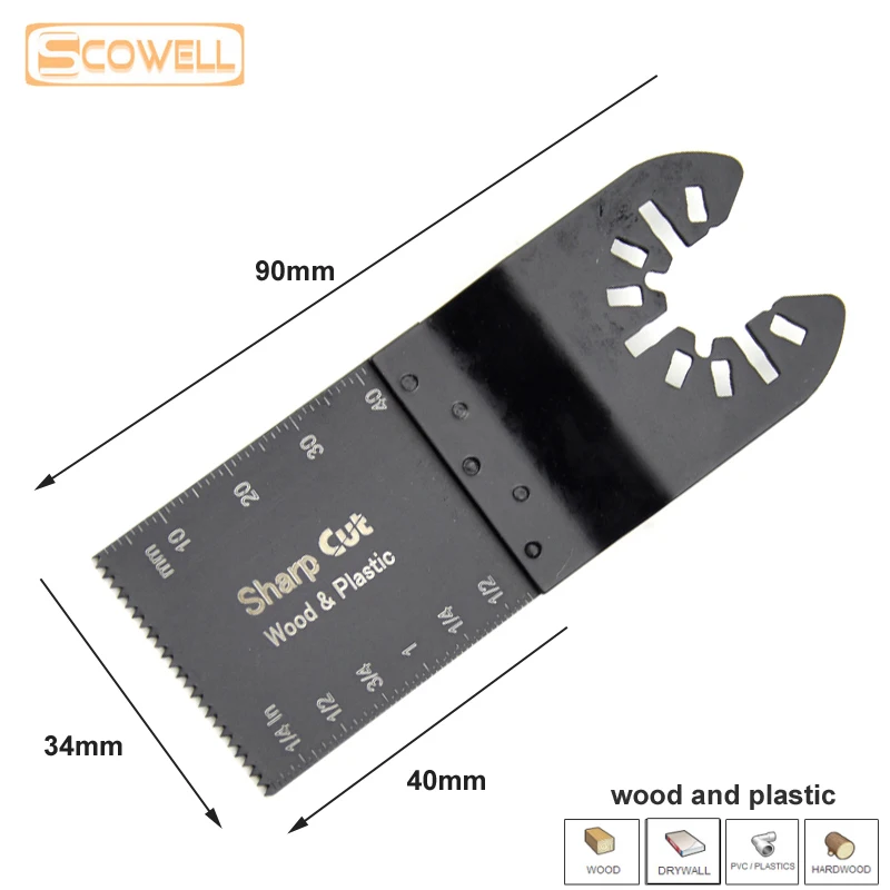 Скидка 30% 100 шт 34 мм Стандартные Осциллирующие мульти инструменты кусачки
