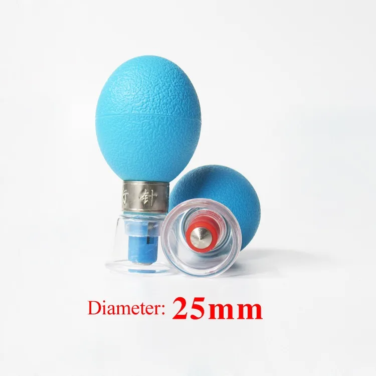 2pcs 25mm Cupping Therapy Magnetic Negative Pressure Acupunture Massage Acupressure Suction Cup Anti Cellulite Lose Weight