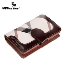 Woman Wallet Clutch Plaid Wallet Zipper Female Ladies Hot Change Women Luxury Credit Phone Card Holder Coin Purses For Girls