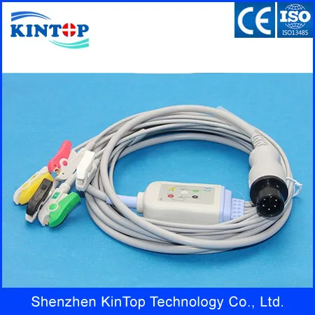 5 шт. совместимый новый монитор BCI CSI GE Nihon Kohden для Philips ЭКГ/ЭКГ пациента Mindray с 3-мя