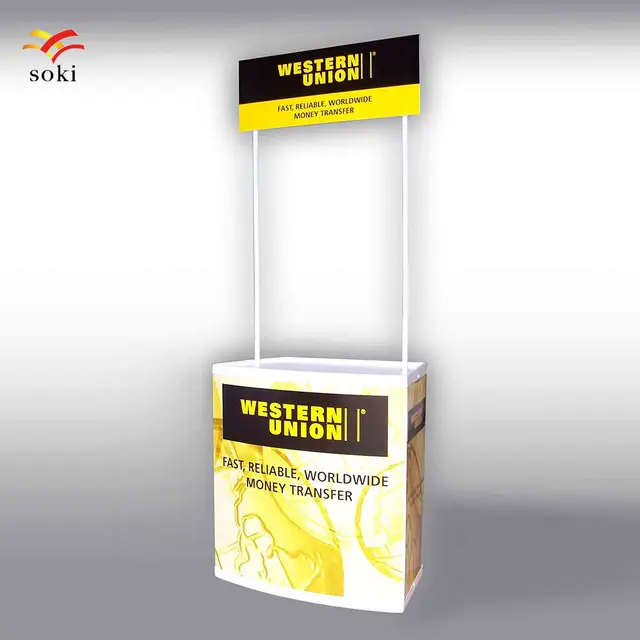 High Quality Promotional Table Display Banner Stand Campaign