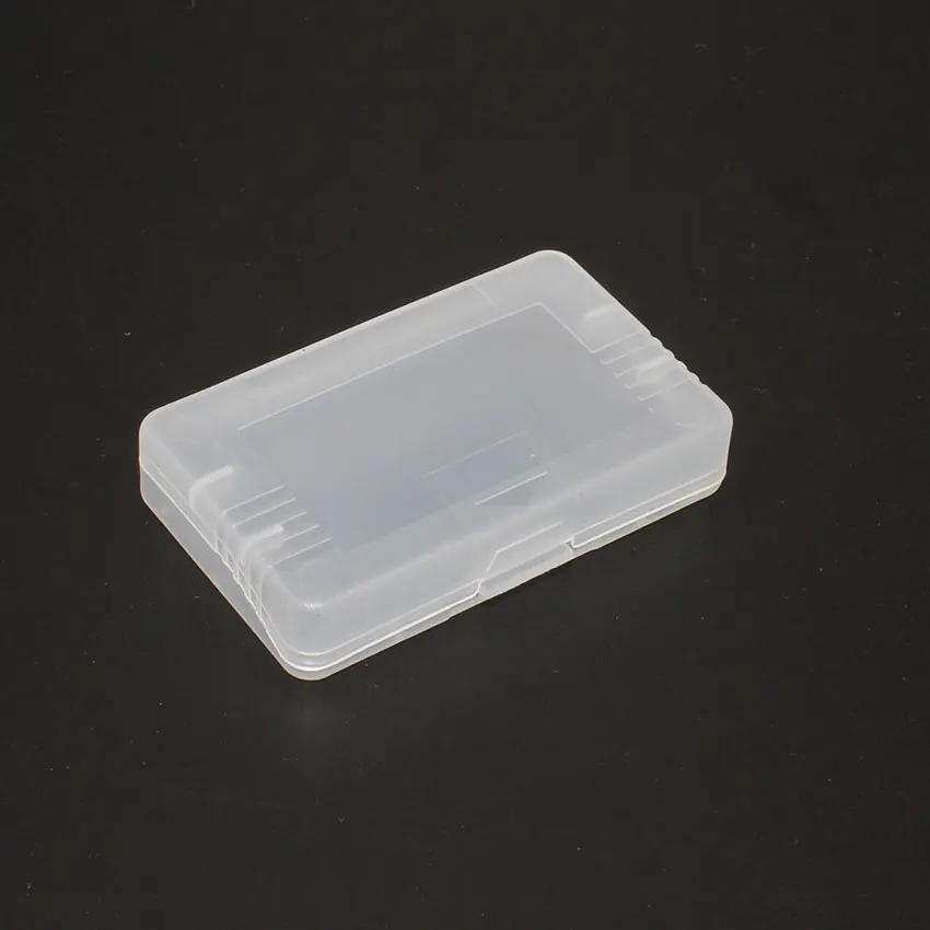 cltgxdd Plastic Transparent Game Cards Storage Box Cartridge Cases For Gameboy Advance For GBA Protector Holder Cover Shell