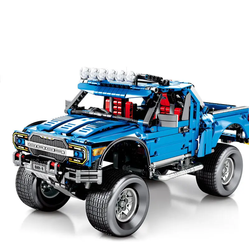 

SEMBO Creator Expert Technique Mechanical Ford F-150 Raptor Model Building Blocks Sets Bricks kids Toys gift