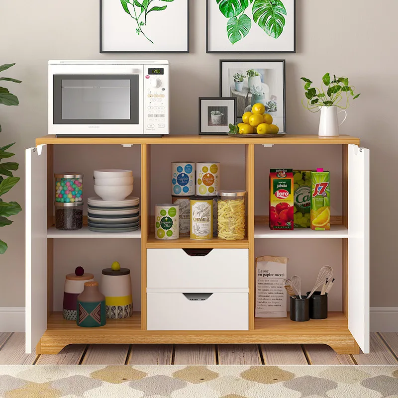 LK597 High Quality Side Cabinet European Rectangle Sideboard 60cm 90cm 120cm Coffee Table Multifunctional Cupboard With Drawer