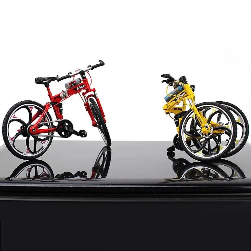 1 Uds De Mini dedo para MTB carretera juguetes de bicicleta bonito modelo de bicicleta de