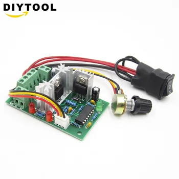

10V 12V 24V 36V PWM DC controller with Positive inversion switch 150W PWM DC controller for DC motor speed controller