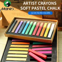 Marie s Painting Crayons Soft Pastel 12 24 36 48 Colors Art Drawing For Student Chalk