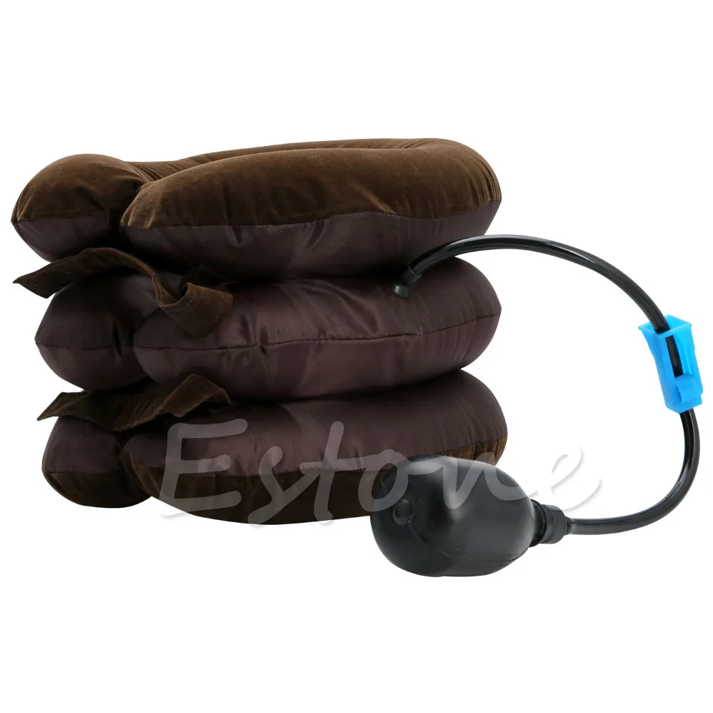 

Inflatable Neck Stretcher Adjustable Pain Relief Shoulder Tension Back Traction