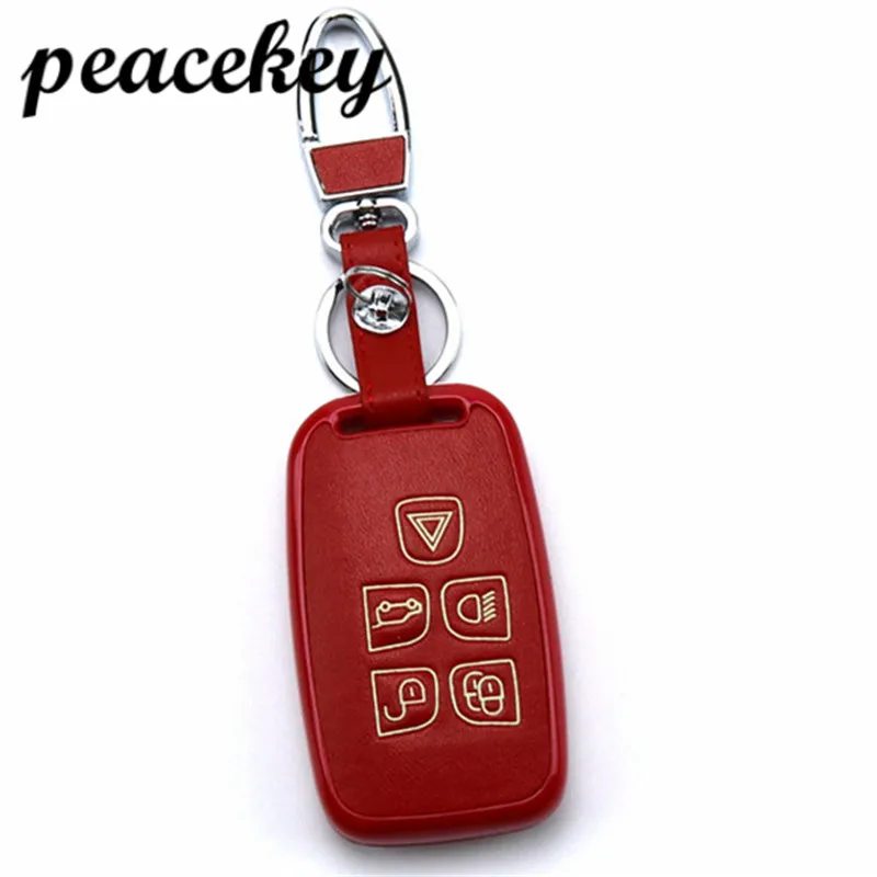 Чехол для автомобильных ключей из кожи Land Rover Freelander Range A8 A9 Discovery защитный чехол