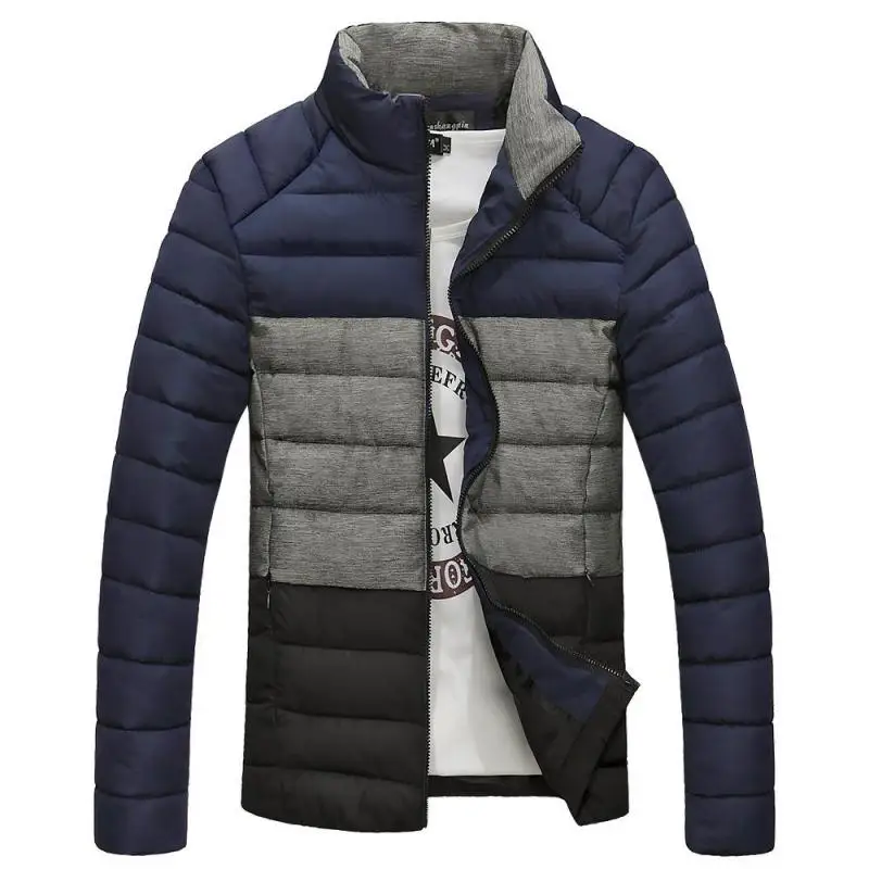 

2017 The New Coat Men Cotton Mens Winter Down Explosion Warm Jacket Collar Version Thick