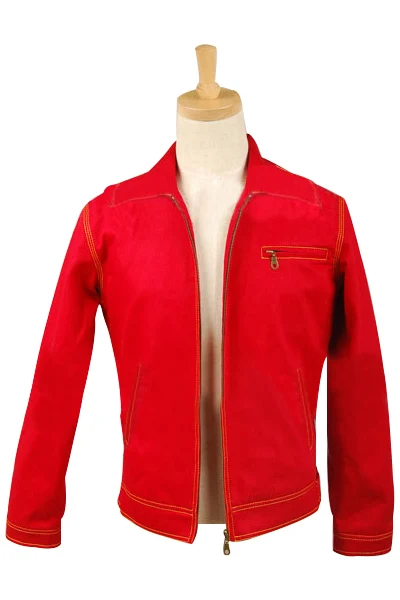 jaqueta smallville vermelha