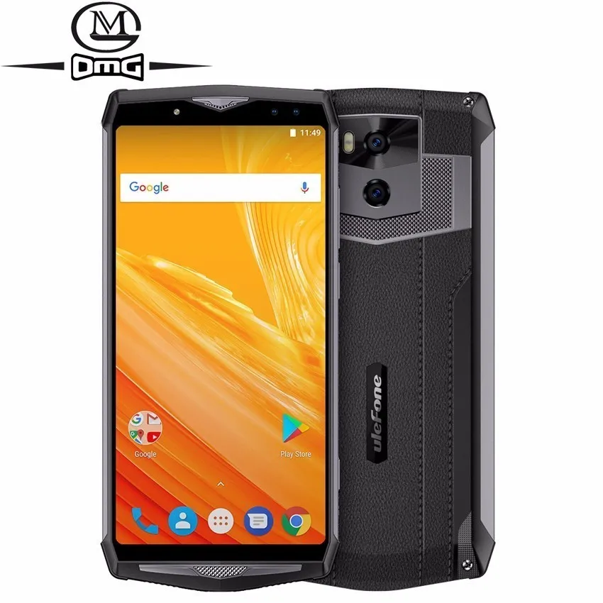 Ulefone power 5 13000 мАч 6 ГБ+ 64 Гб 4G смартфон 6," FHD MTK6763 Восьмиядерный 21 МП Беспроводное зарядное устройство Fingprint Face ID мобильный телефон