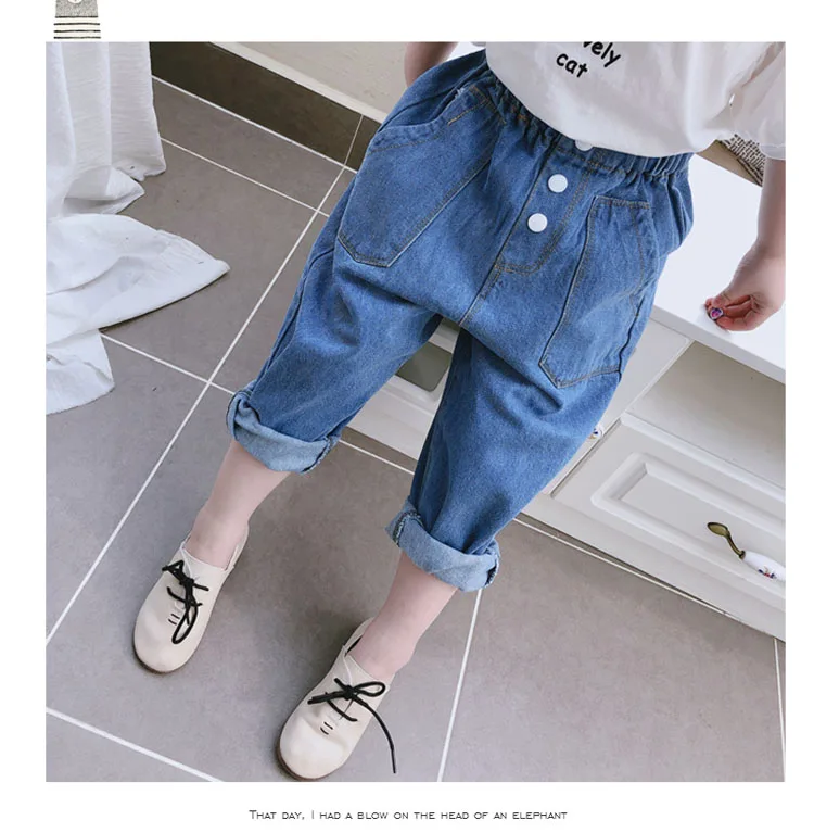 

2019 New Item Girl Fashion Jeans Pant With Pocket