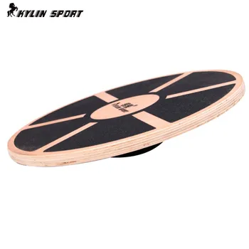 

Wooden balance board skid counterweight balance training and the training of difficult personal and educational supplies