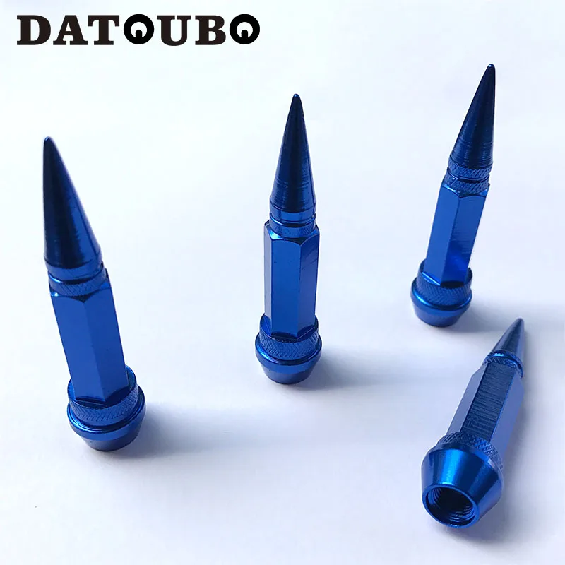 DATOUBO 8 pcs high quality aluminium Long spike bullet design car tire