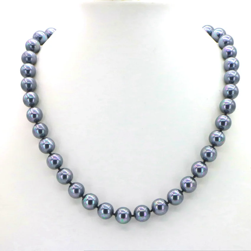 Black Shell Pearl Necklace 1 (14)