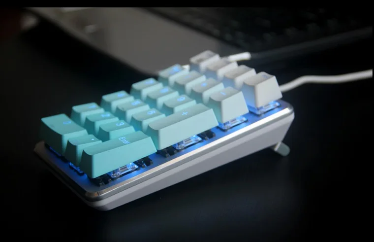 Magicforce смарт-21-ключ USB Проводная клавиатура с подсветкой механический Цифровой настольный Тетрадь клавиатура GATERON/вишня Механическая ось PBT