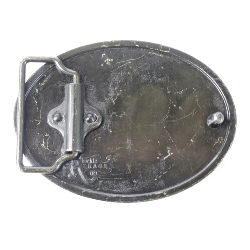 Western Hunter Deer Belt Buckle  (4)