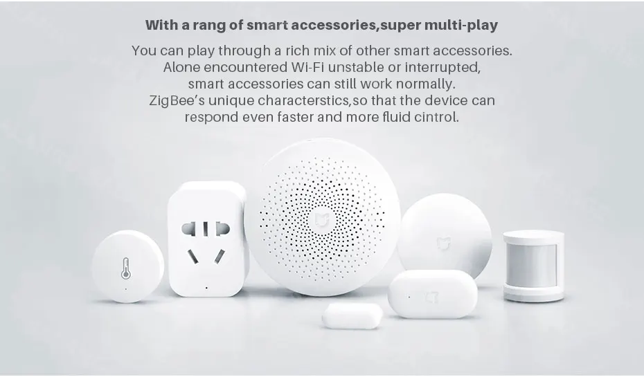 Xiaomi Mijia Smart Home Kit Multifunctio ZigBee шлюз 2 центр управления беспроводное соединение работа с датчиком движения двери