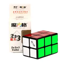 Qiyi 2x2x3 волшебный куб, 2x2x3 куб черно-белый цвет