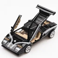 Электрический сплав Масштаб модели автомобиля литой Кош игрушки для детей mkd3 1:32 авто автомобиль Звук Свет Супер автомобиль Рэмбо Countach