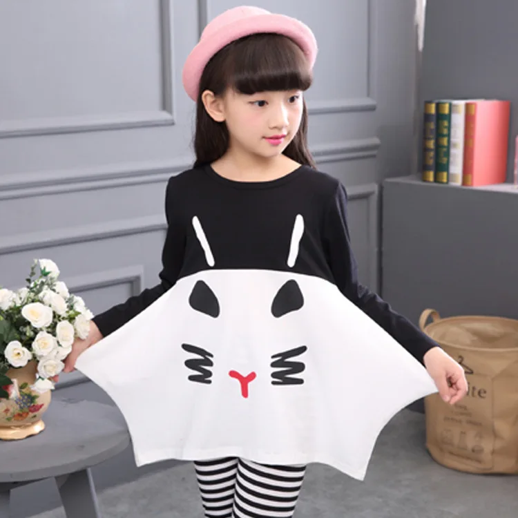 equestrian clothing sets	 Retail and wholesale 2022 spring and autumn toddler girl clothing sets children clothes kids top with bow+striped leggings 2pcs Clothing Sets	