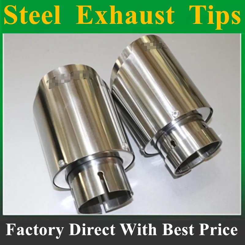 

2019 NEW Stainless Steel akrapovic exhaust car Exhaust Tip car-styling exhaust pipe muffler tip Stainless Steel exhaust tip