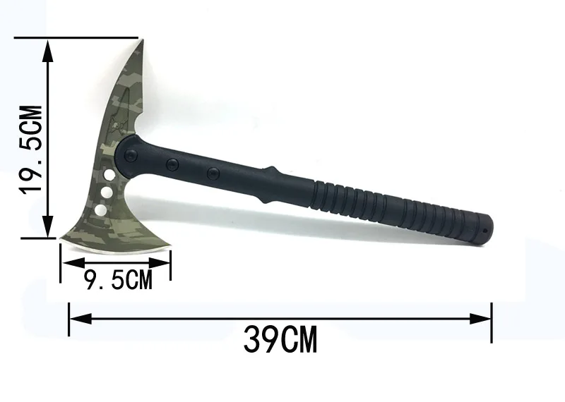 Король морской топор камуфляж охотничий лагерь выживания боевой Томагавк топор-мачете огонь топор топорик с ручкой из стекловолокна
