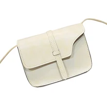 Fashionable Simple Design Women Vintage Messenger Bag PU Leather Shoulder Bag Female Retro Handbags Shopping Bag Cheap Price