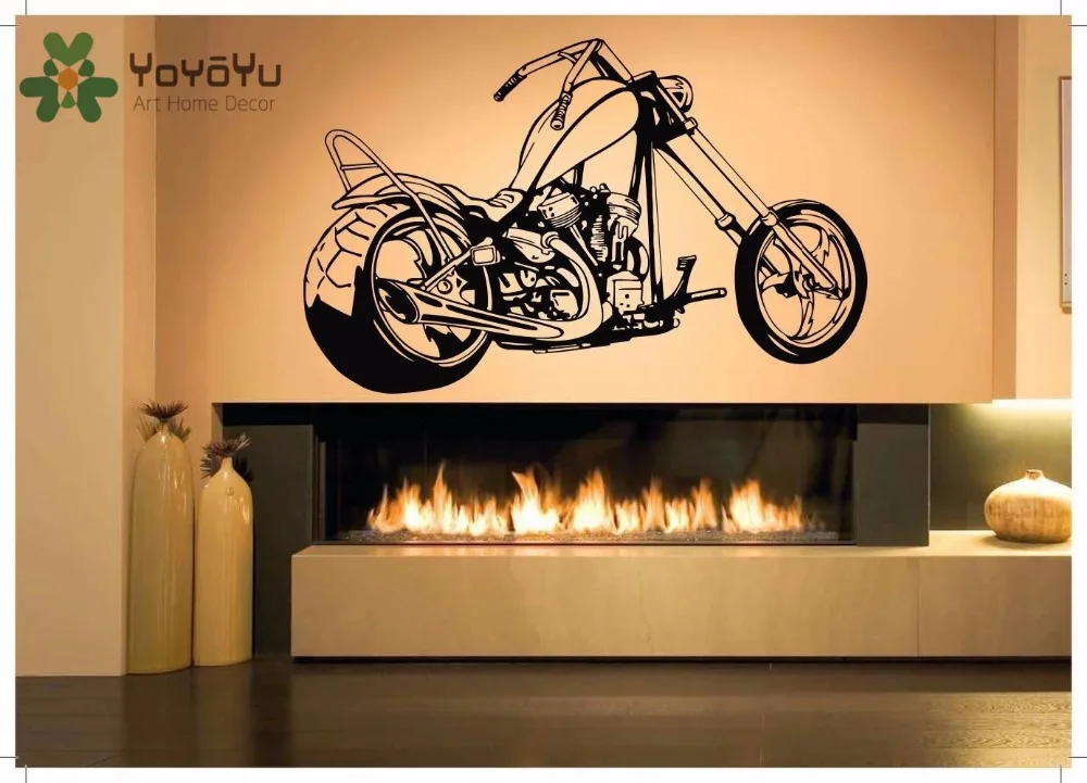 Us 7 62 26 Off Yoyoyu Wall Decal Vinyl Art Home Decor Sticker Motorcycle Chopper Ride Sports Kids Room Decoration Removeable Poster Zx008 In Us 7 62 26 Off Yoyoyu Wall Decal Vinyl Art Home Decor Sticker Motorcycle Chopper Ride Sports Kids Room Decoration Removeable Poster Zx008 In