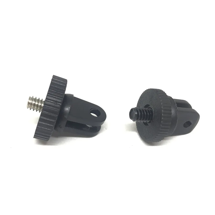 10PCS Plastic 1/4 Thread for Gopro Mount Tripod Adapter used Xiaomi yi Hero 4 3+ 3 2 1 Action Camera Converter | Электроника