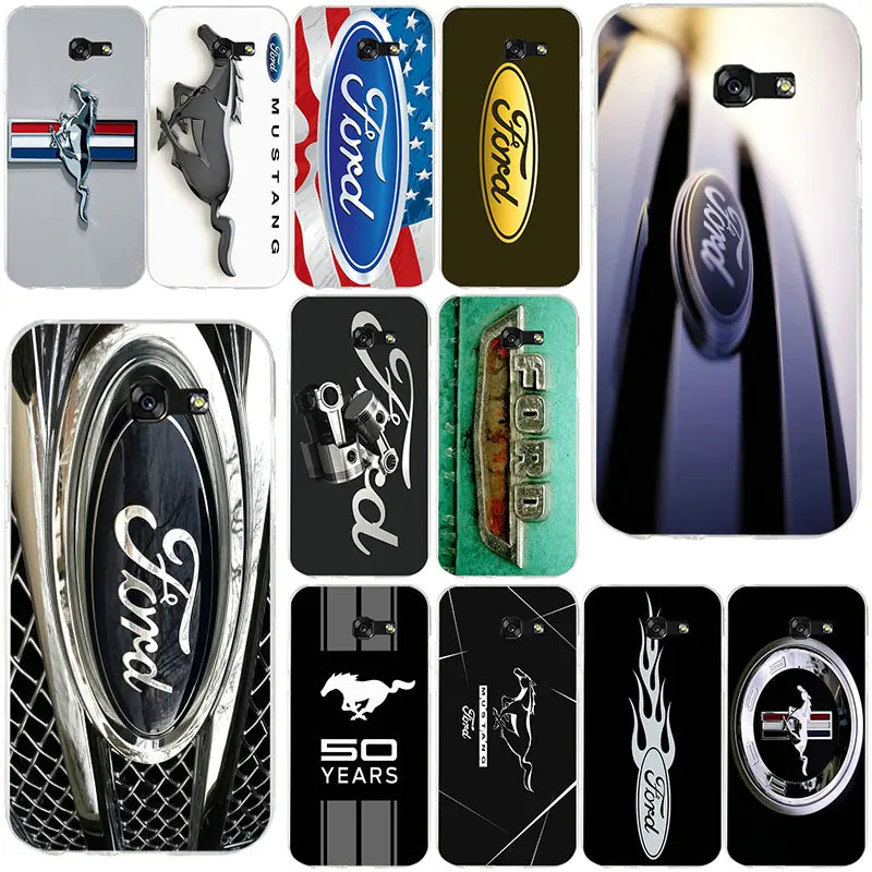 

Hot Ford 50 Year Logo Soft TPU Silicone Transparent Phone Cases For Samsung Galaxy J1 J2 J3 J5 J7 A3 A5 A7 2016 2017 Coque Shell