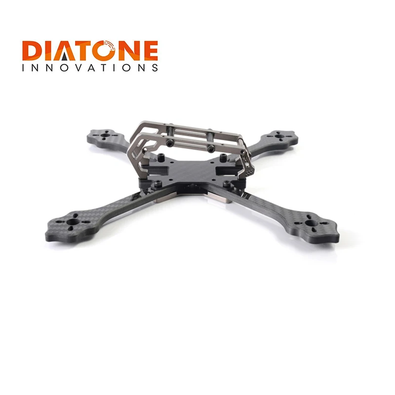 

Diatone 2018 GT-M200 200mm Normal X FPV RC Racing Drone Carbon Fiber Frame Kit 6mm Arm Supports 5 Inch Prop VS GEPRC REALACC