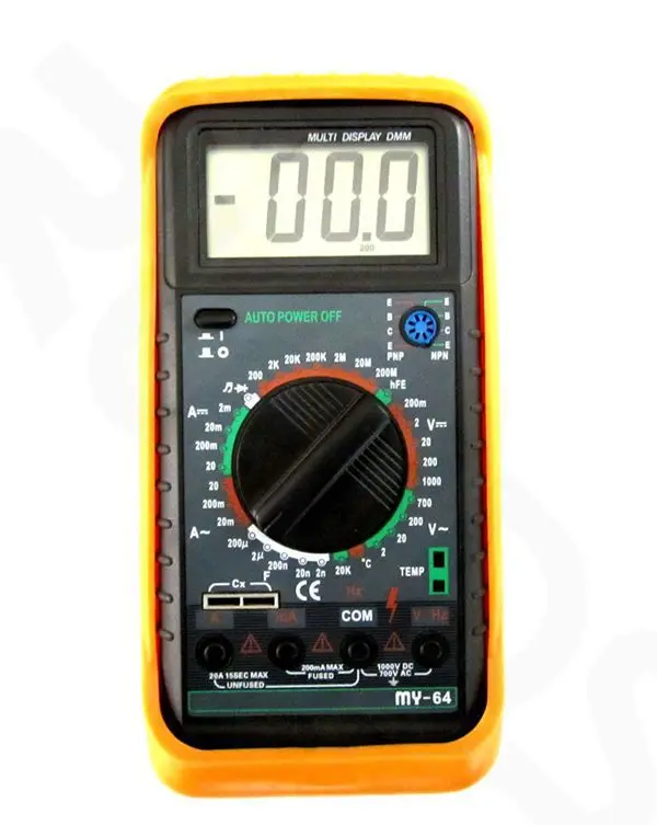 

LCD display selling half three bit digital multimeter DM-MY64 manual with protection for export the original authentic