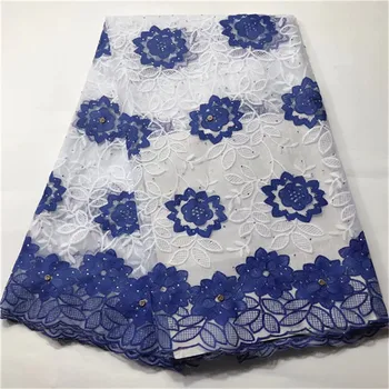 

2019 Latest French Lace Fabric High Quality Flower Tulle Lace African Lace Fabric For Wedding Nigerian Tulle Lace Material JG6