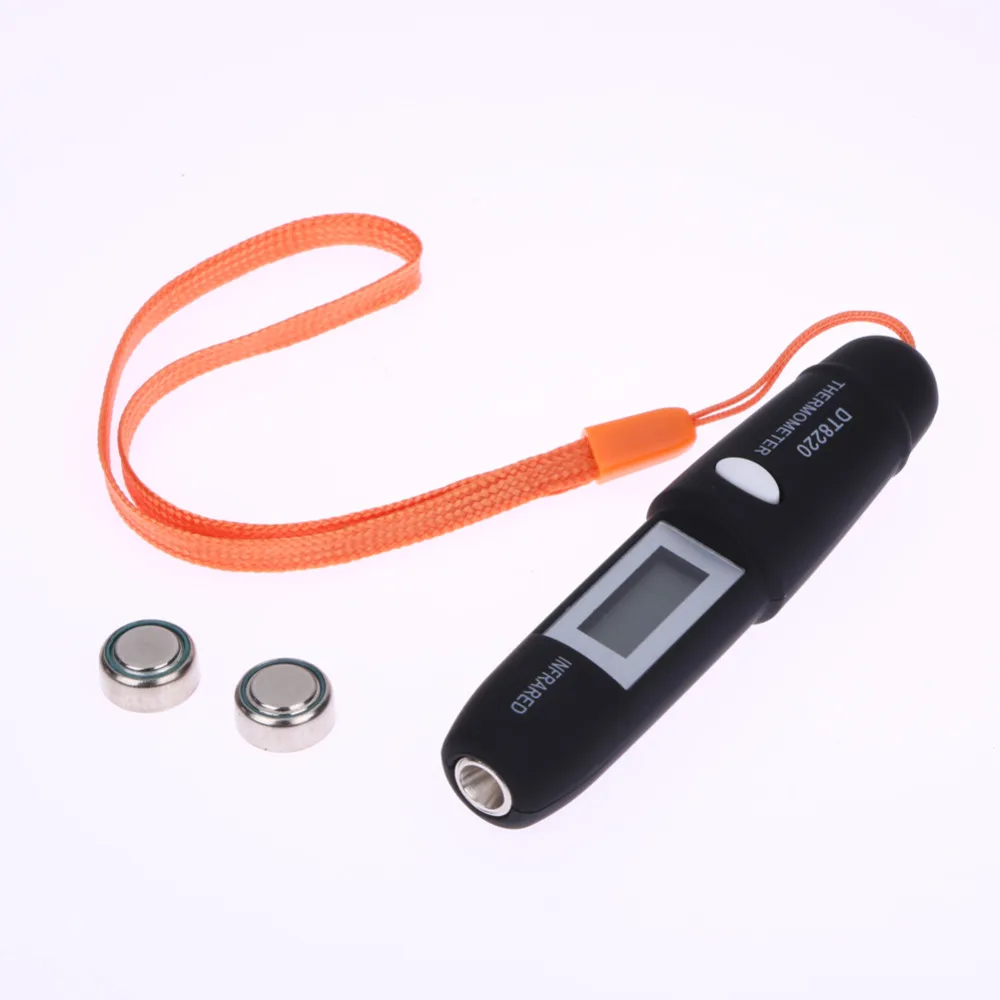20 50C Mini Pen Shape Infrared Thermometer LCD Digital Display Mini Infrared Thermometer IR Temperature