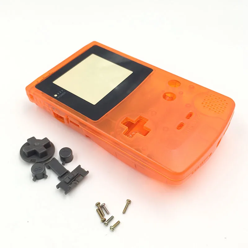 5 комплектов для Nintendo Game Boy Цвет GBC ремонтная часть Корпус в виде ракушки пакет полный Корпус Крышка чехла