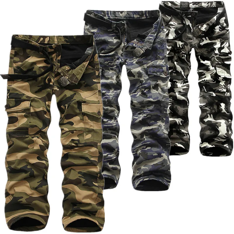 Kaufen Winter Verdicken Fleece Armee Fracht Taktische Hosen Overalls männer Military Baumwolle Casual Camouflage Hose Warme Hosen